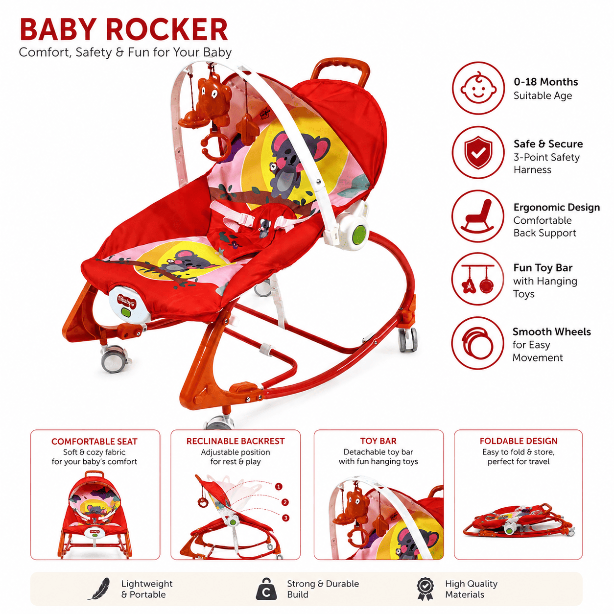 4 in 1 Wheel Rocker