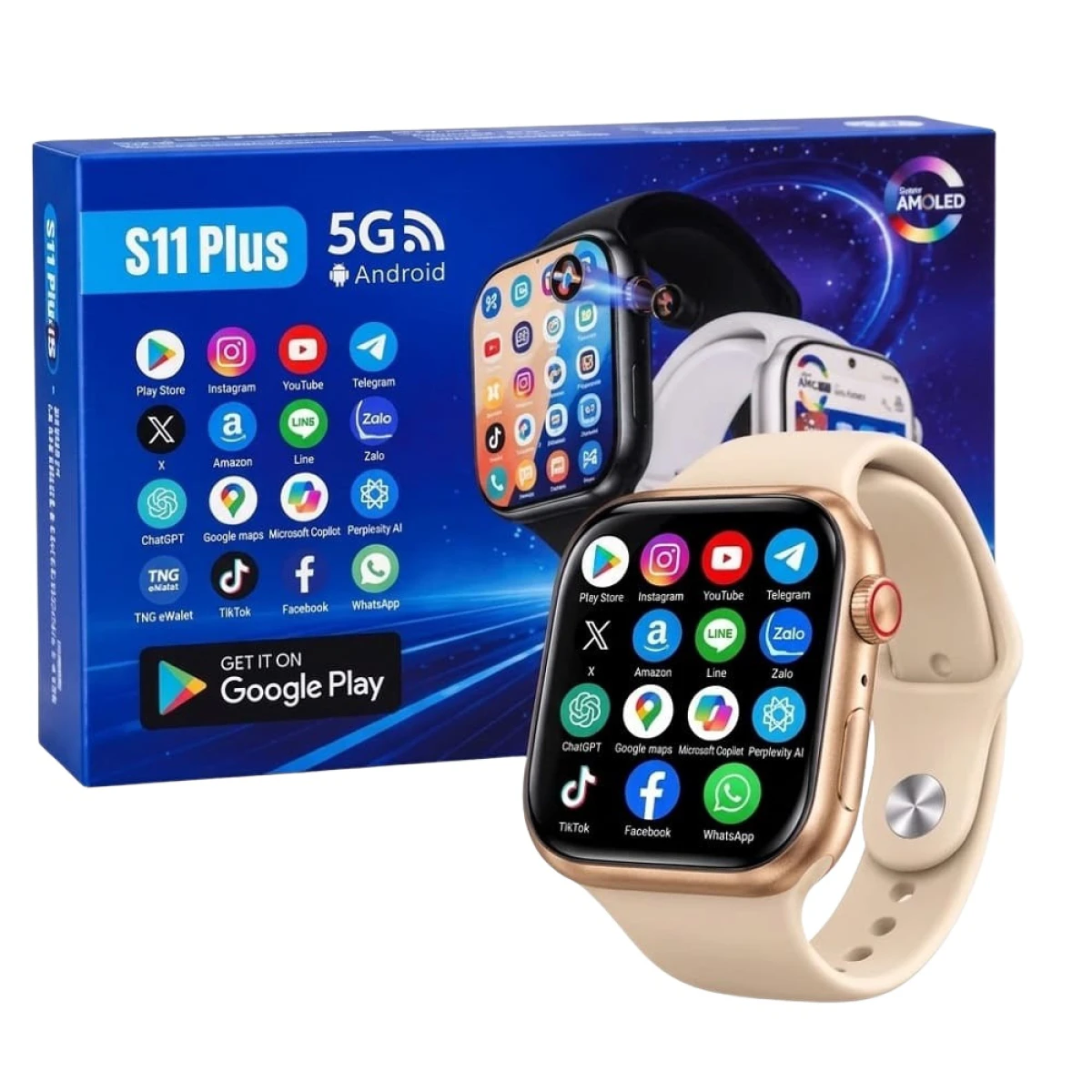 S11 Plus 5G Android Smart watch image 5