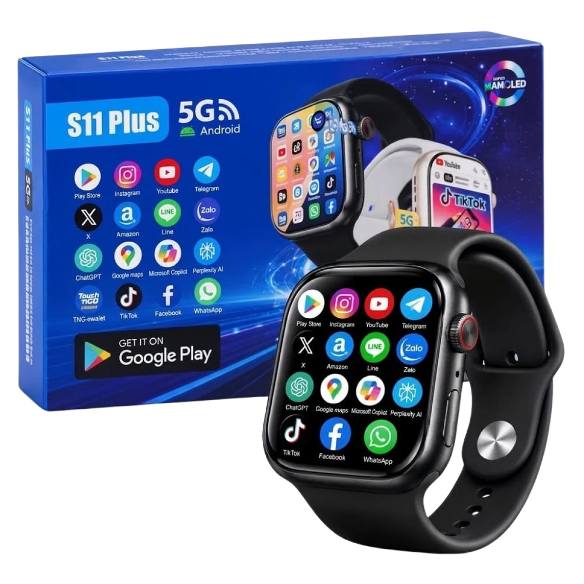 S11 Plus 5G Android Smart watch image 6