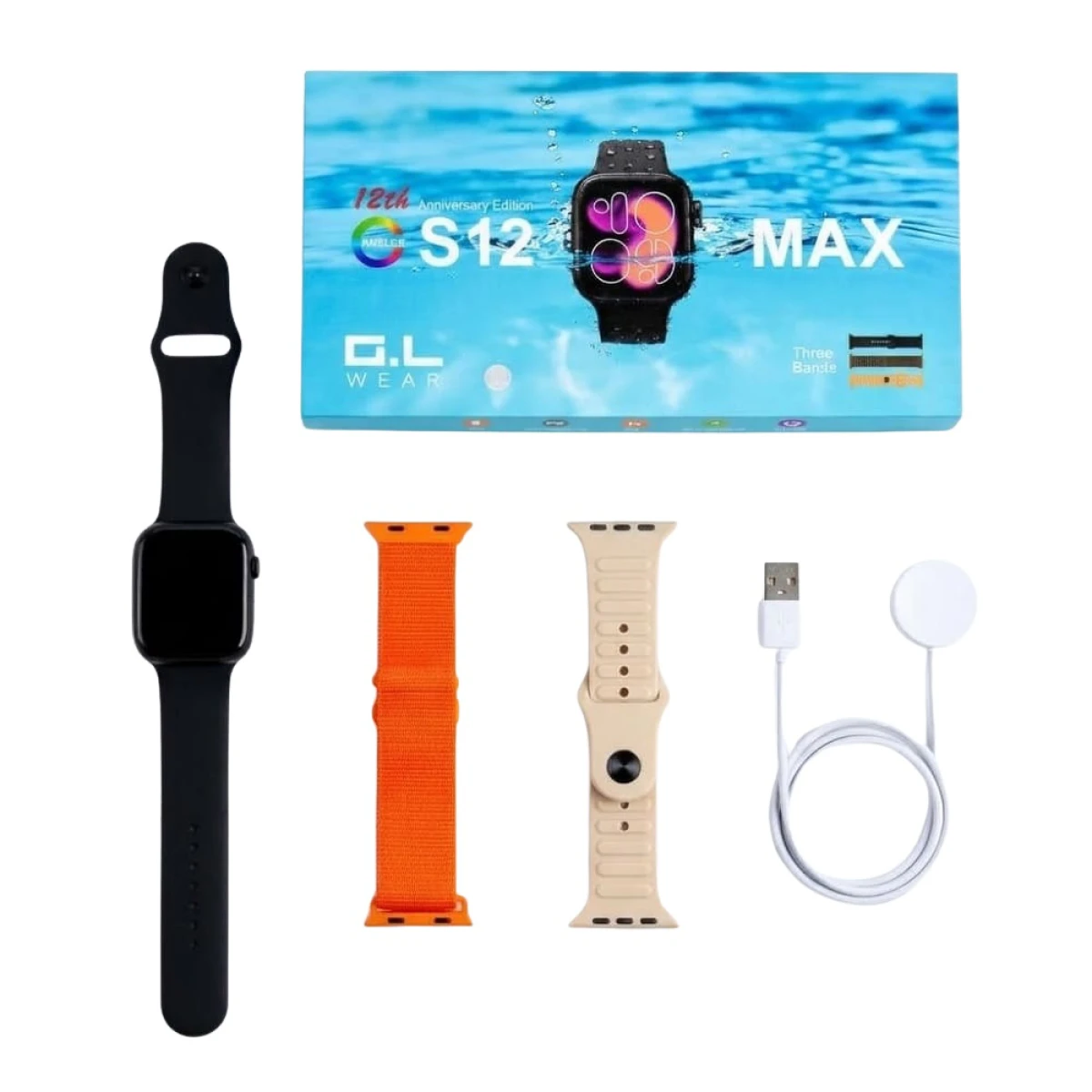 S12 Max Waterproof Smart Watch